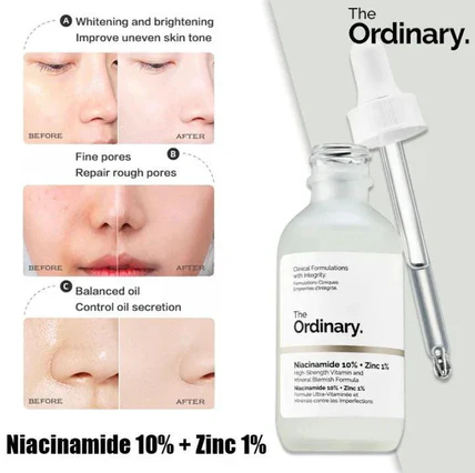 The Ordinary Niacinamide Serum 10% + Zinc 1% Supersize Serum | Best Quality Serum 30ml